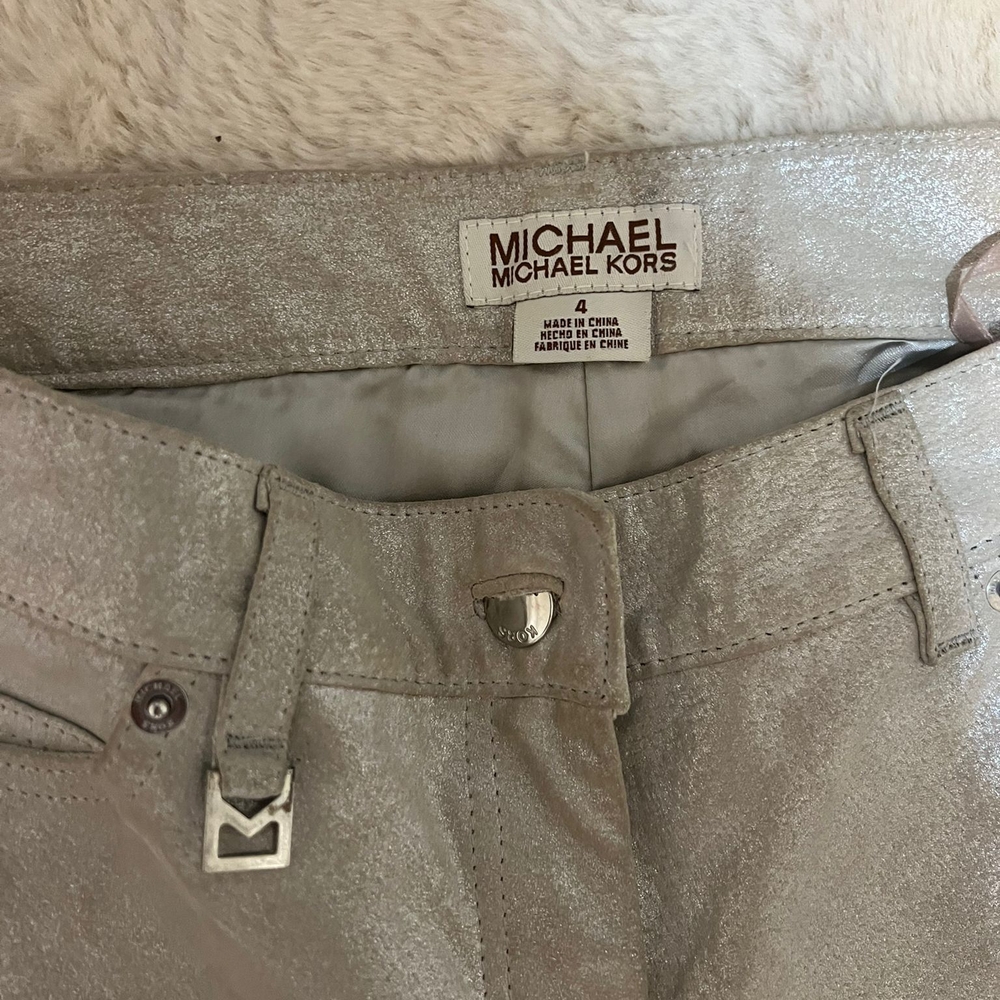 Michael Kors Silver Trousers